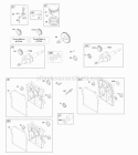 Camshaft Crankcase CoverSump Crankshaft PistonRingsConnecting Rod Diagram and Parts List for 094032-0123-B1  Briggs and Stratton Engine